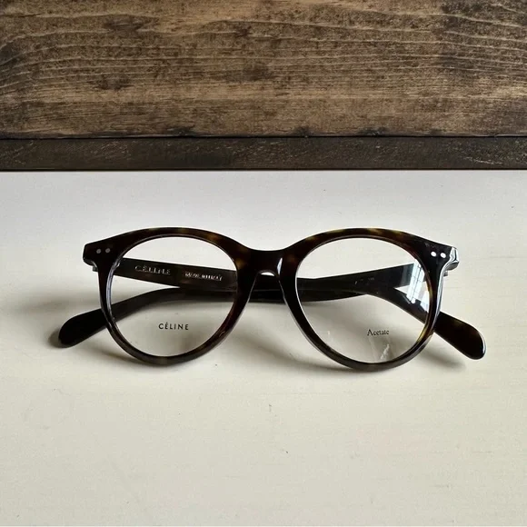 Celine Brown Tortoise Glasses - Picture 2 of 11